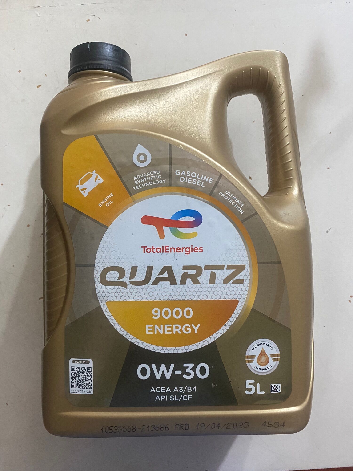 Dầu nhớt Total 9000 0w30