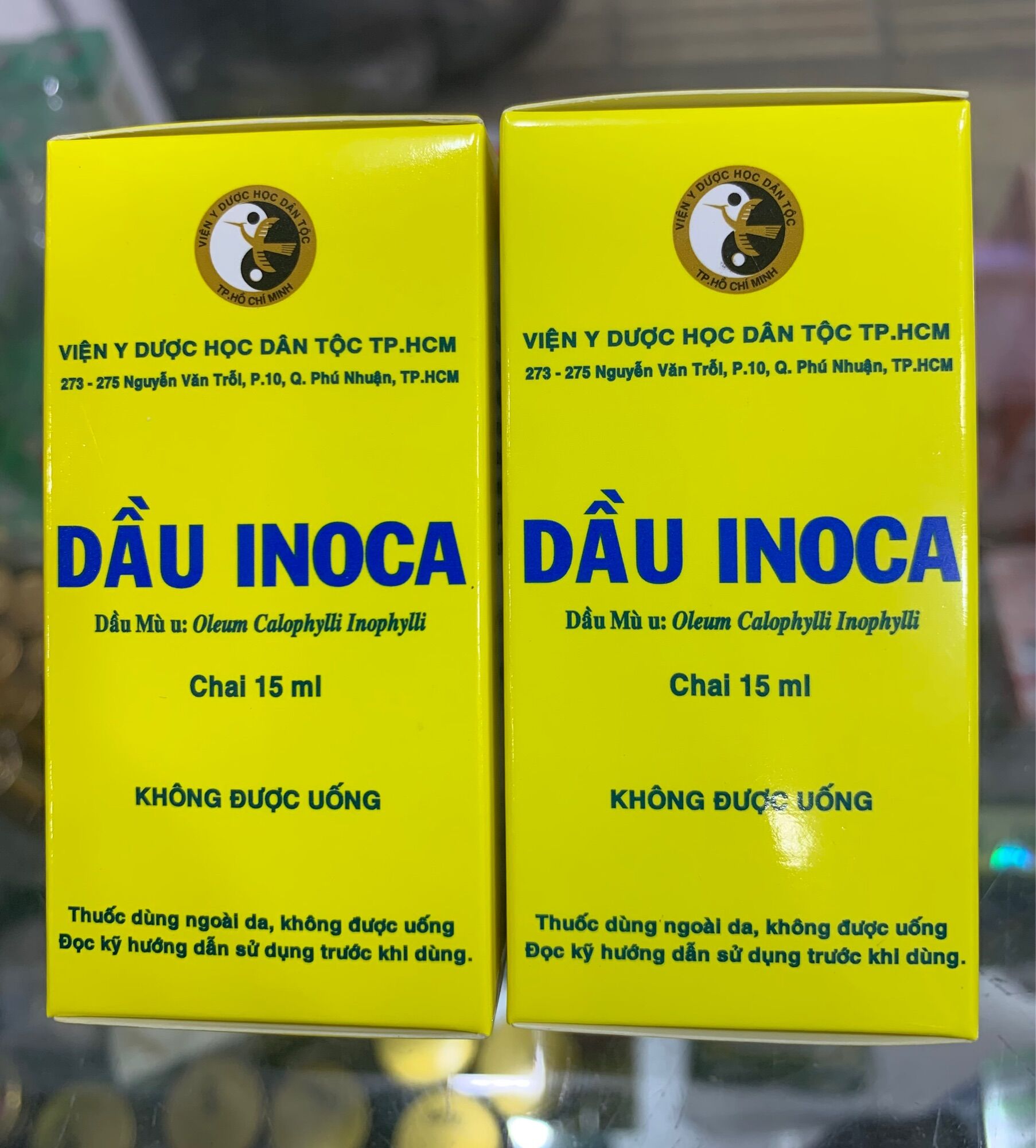 Dầu inoca của viện y học dân tộc