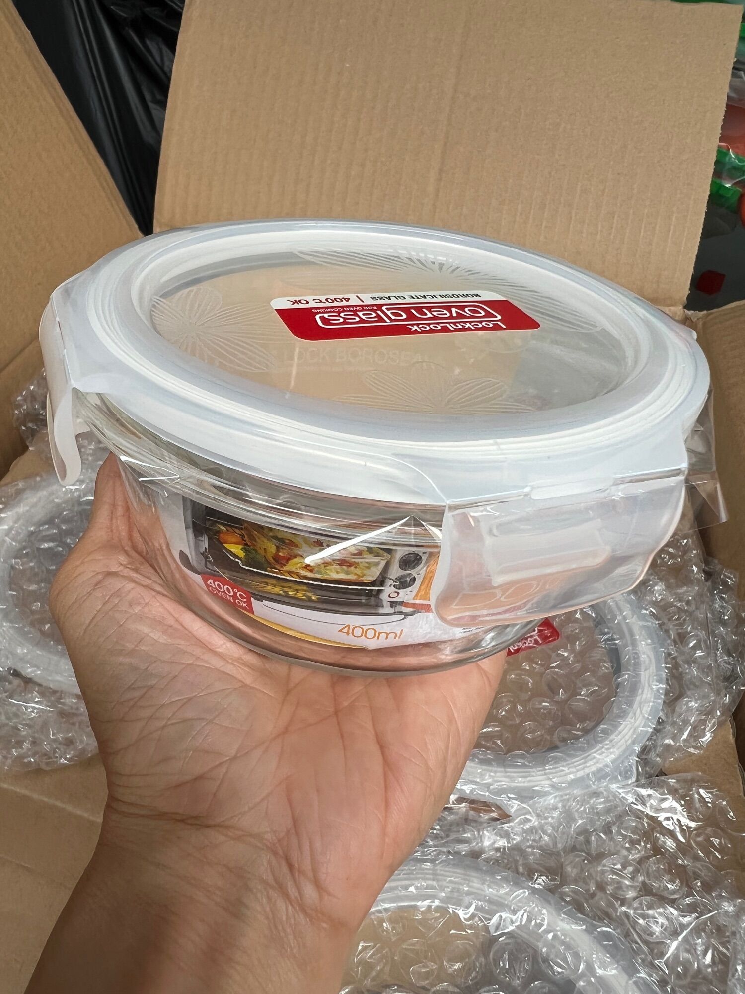 Hộp thuỷ tinh Lock n Lock 400ml
