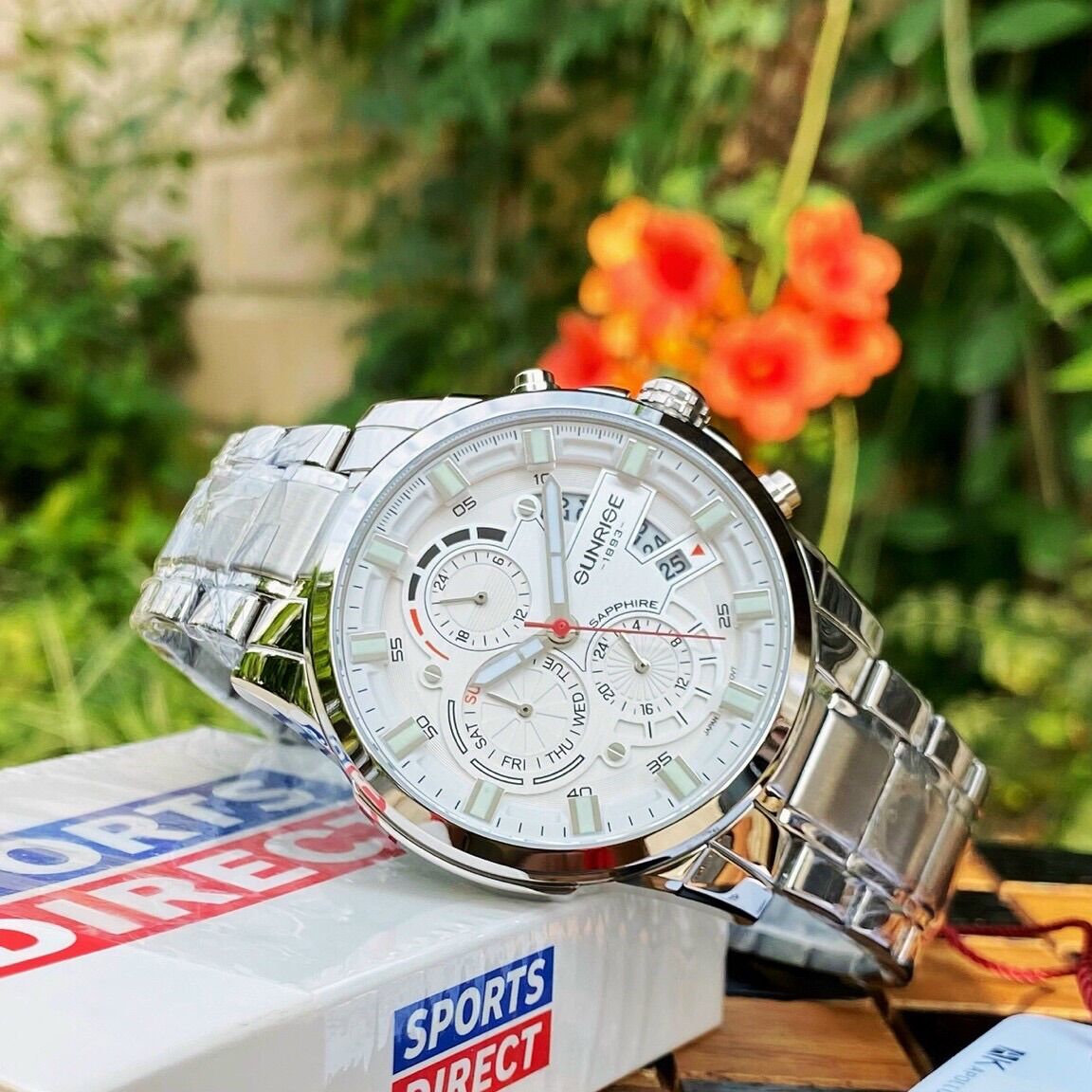 Đồng hồ nam sunrise nam 3 cốt 6 kim