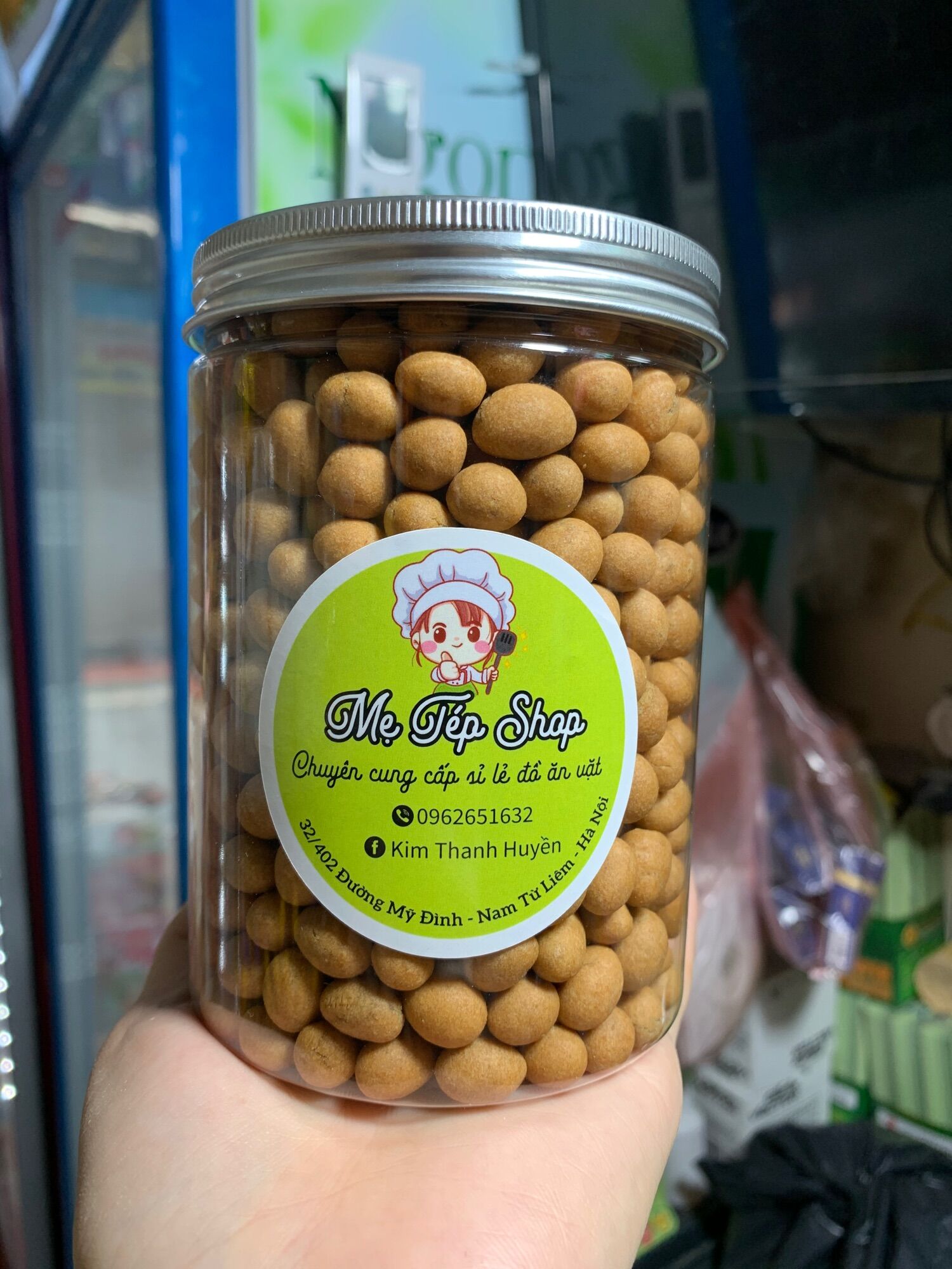 Đậu phộng da cá cốt dừa (500g) giòn tan