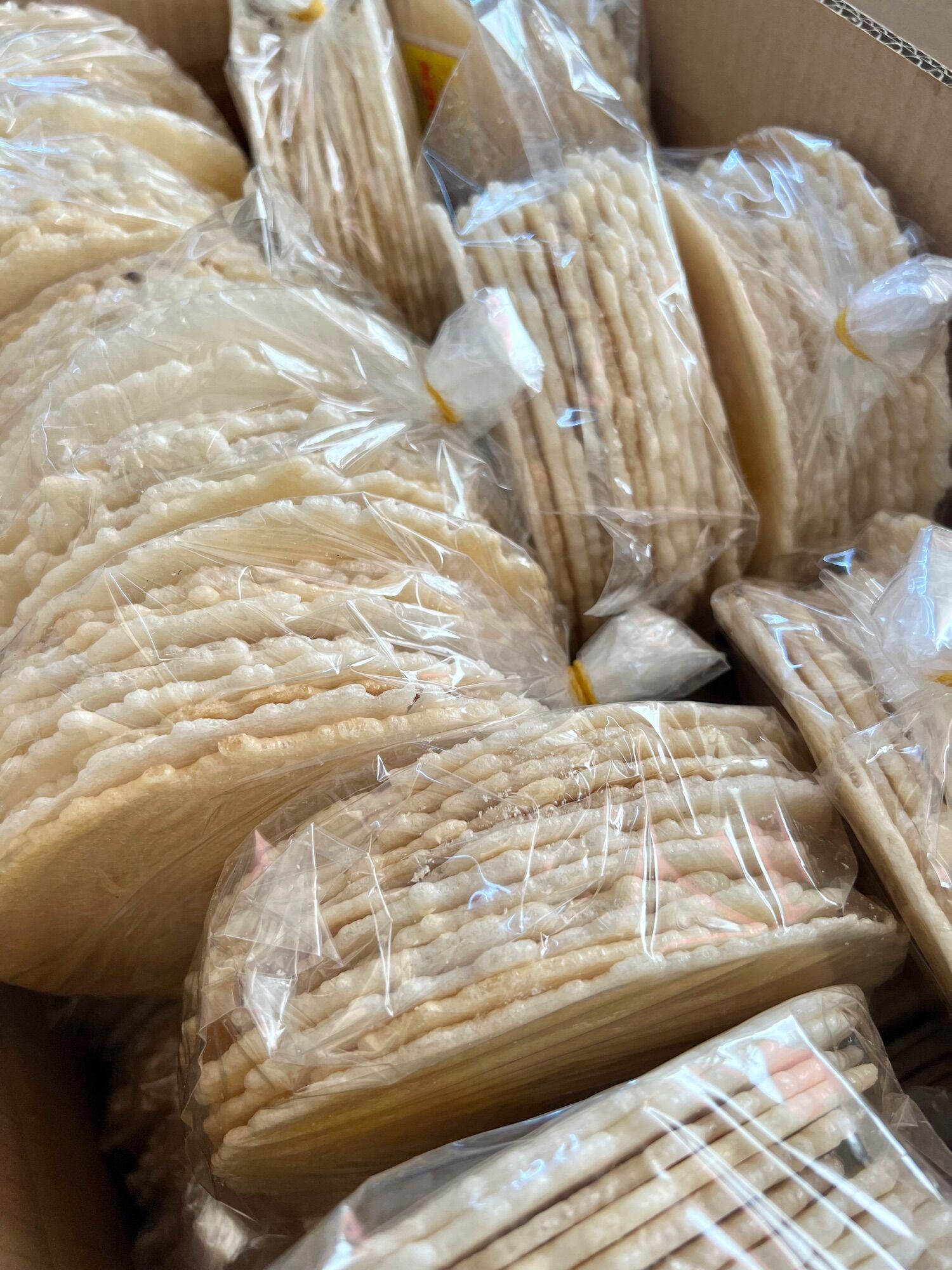 [ 12 bánh / gói ] BÁNH PHỒNG NẾP, GIÒN, XỐP.
