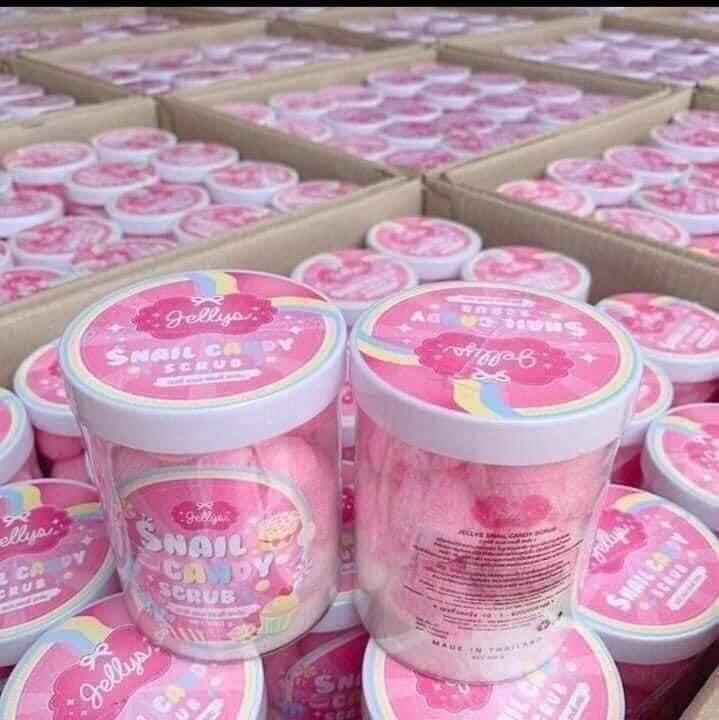 Kẹo tắm trắng ốc sên snail candy thái lan