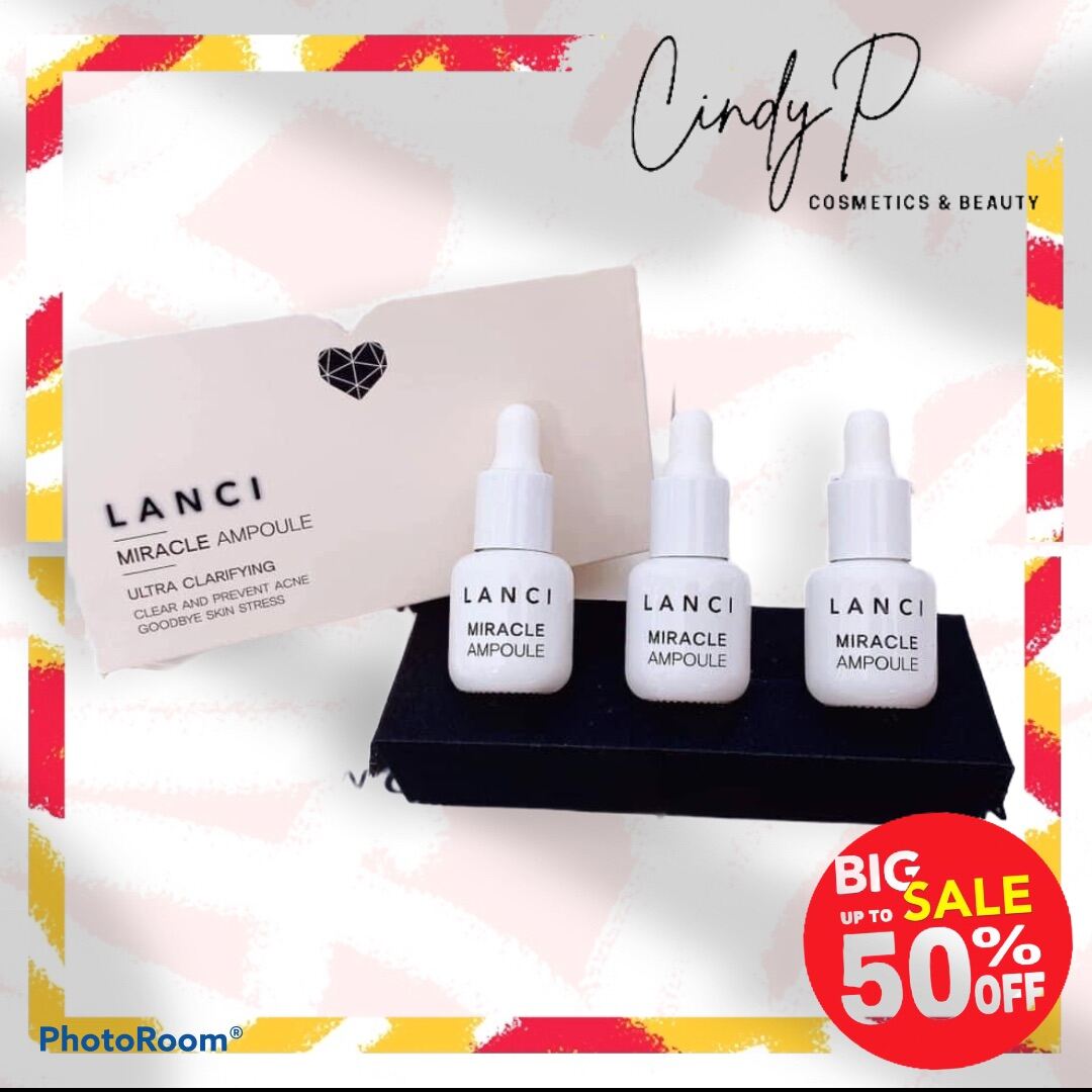 Siêu Phẩm Serum Lanci Dưỡng Trắng Ngăn Lão Hoá Set 3 Chai Mini