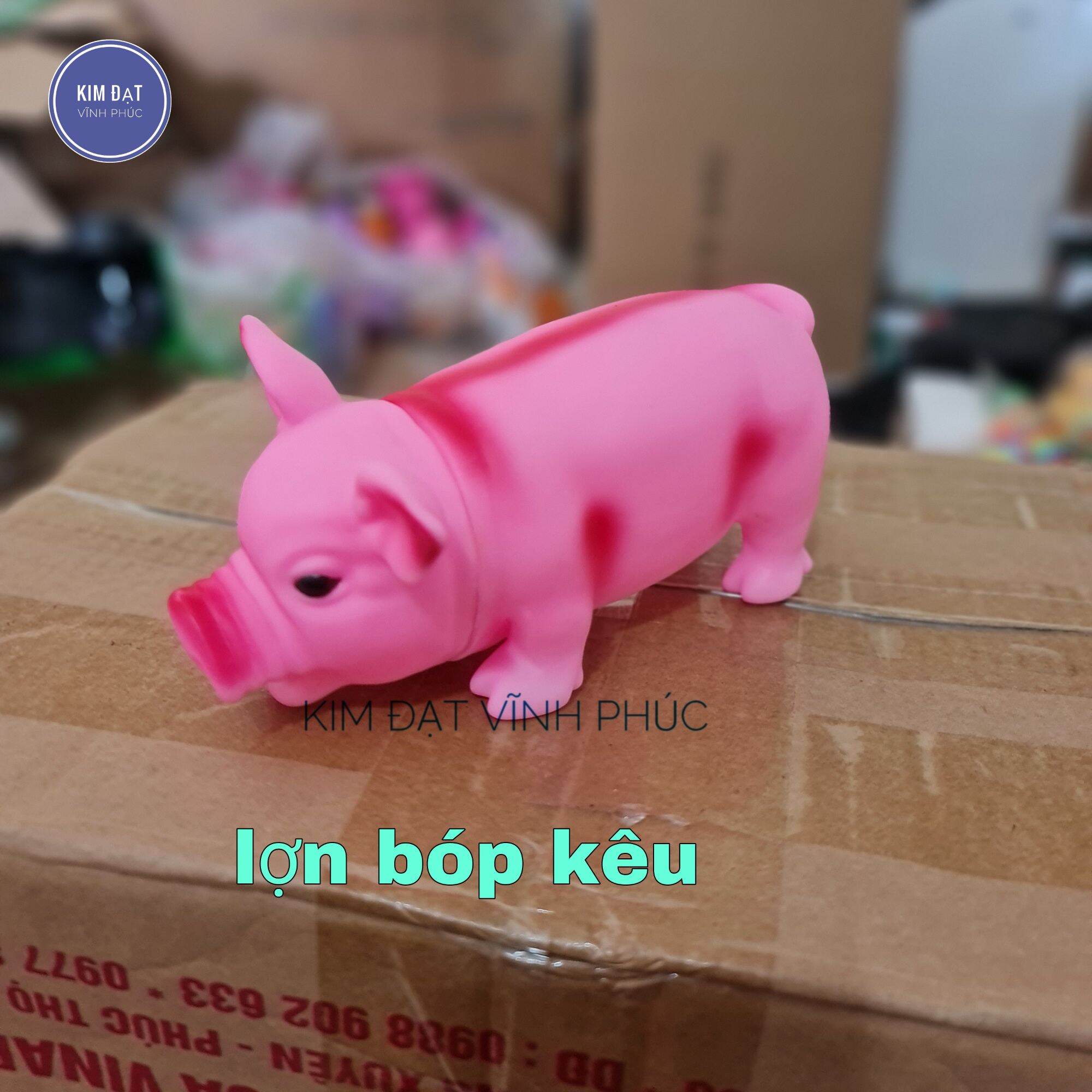 Đồ chơi lợn bóp kêu ụt ịt . size lớn chất liệu cao su