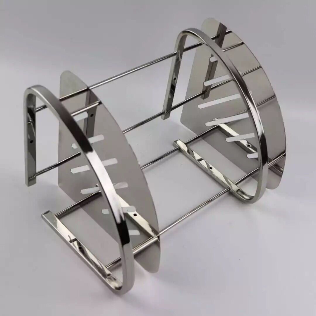 Kệ góc inox hai tầng