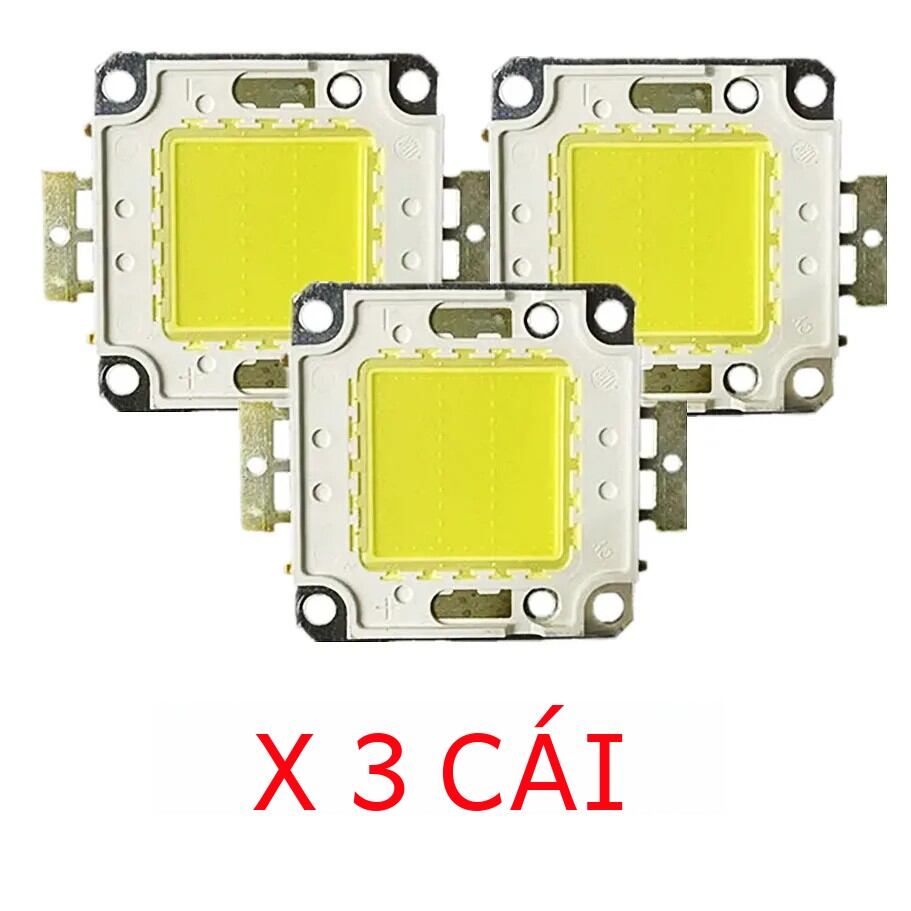 Bộ 5 Đèn LED Hạt 10W-100W DC12V-36V Ma Trận COB Tích Hợp Chip SMD Cho DIY Pha Đèn Pha Bóng Đèn Độ Sáng Cao 120 ° Góc Chiếu Sáng