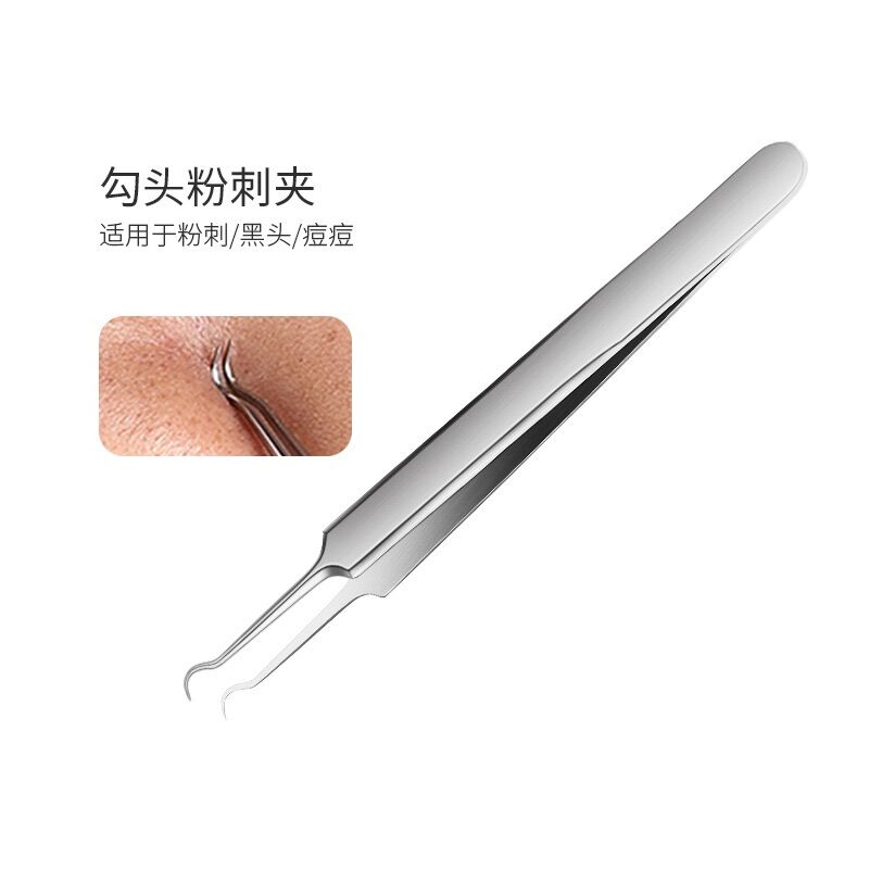 Nhíp cong gắp mụn đầu đen thần thánh