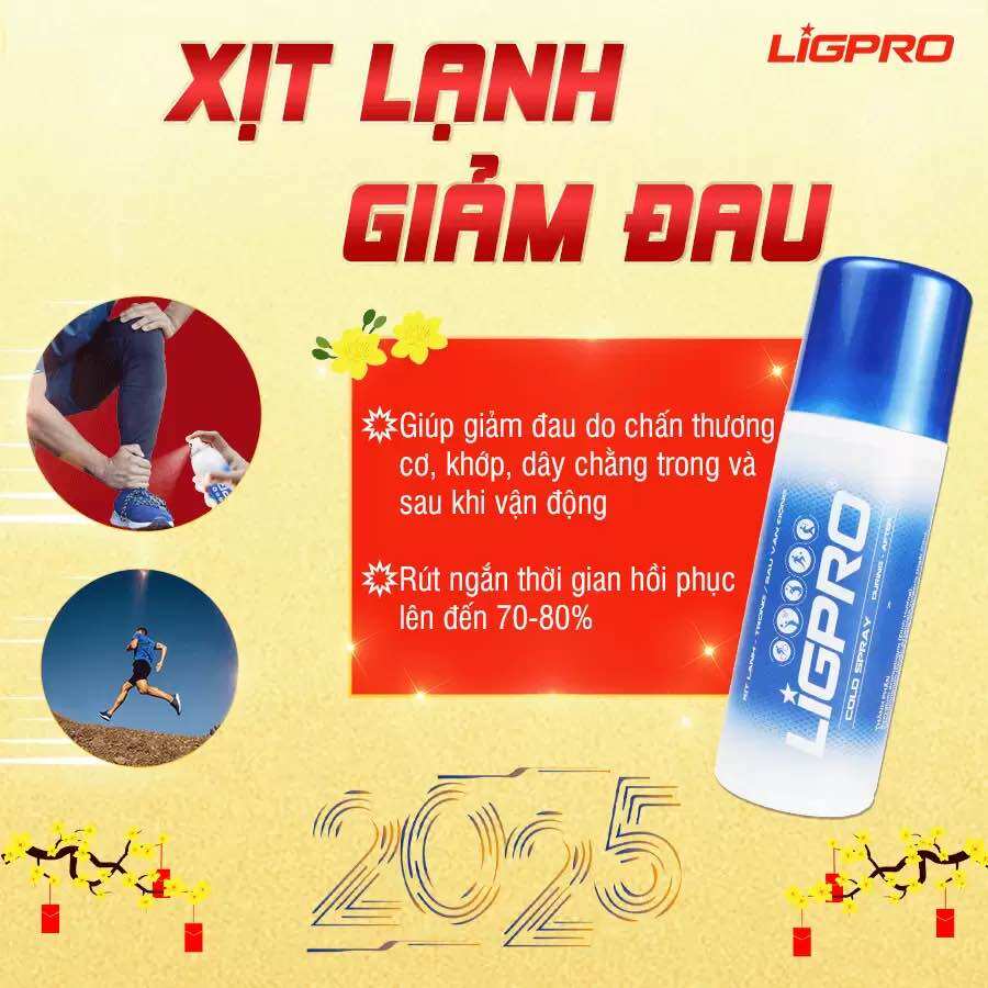 Ligpro Cold Pain Relief Spray 200ml