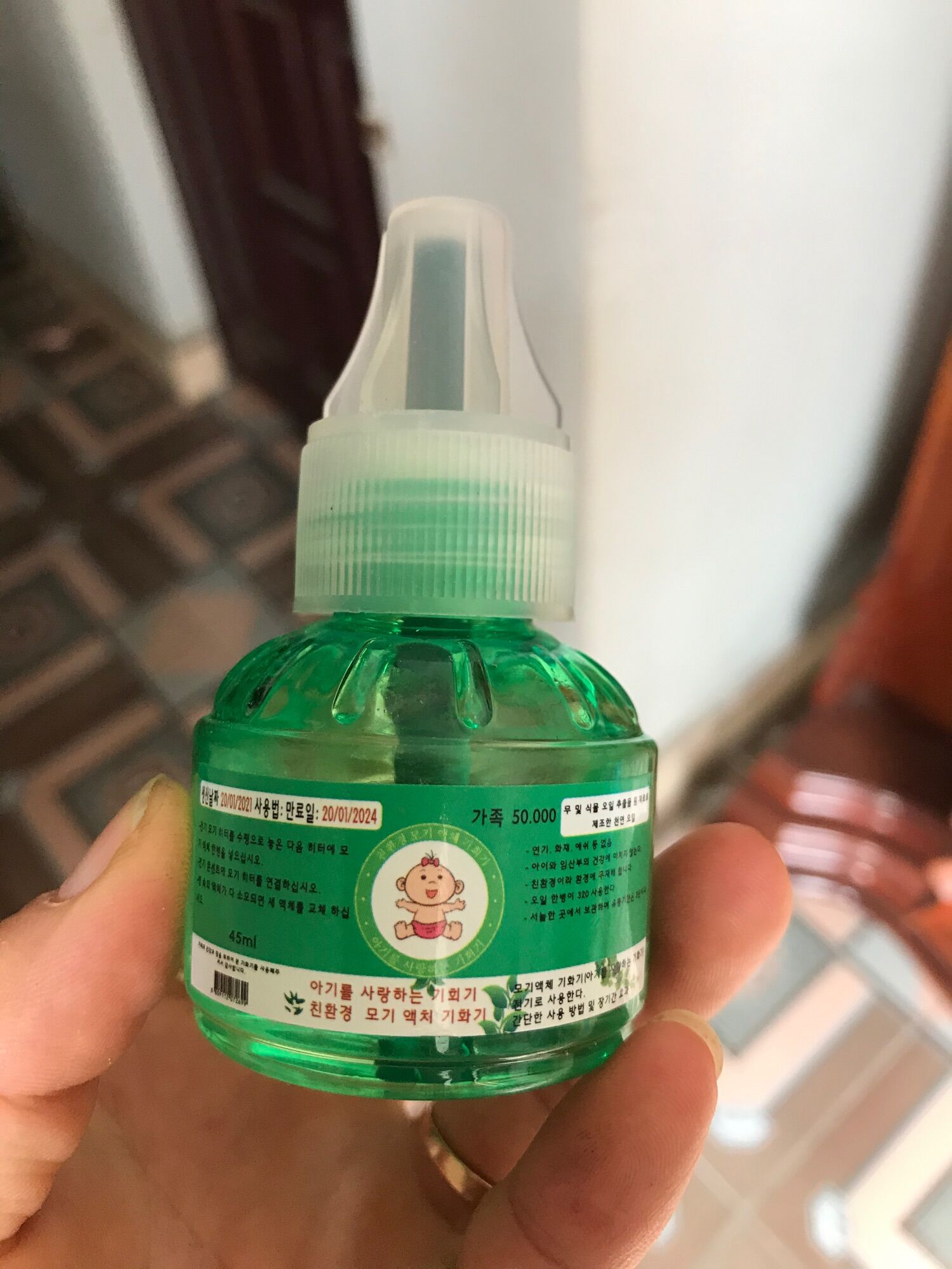 20 lọ tinh dầu đuổi muỗi Hàn Quốc.