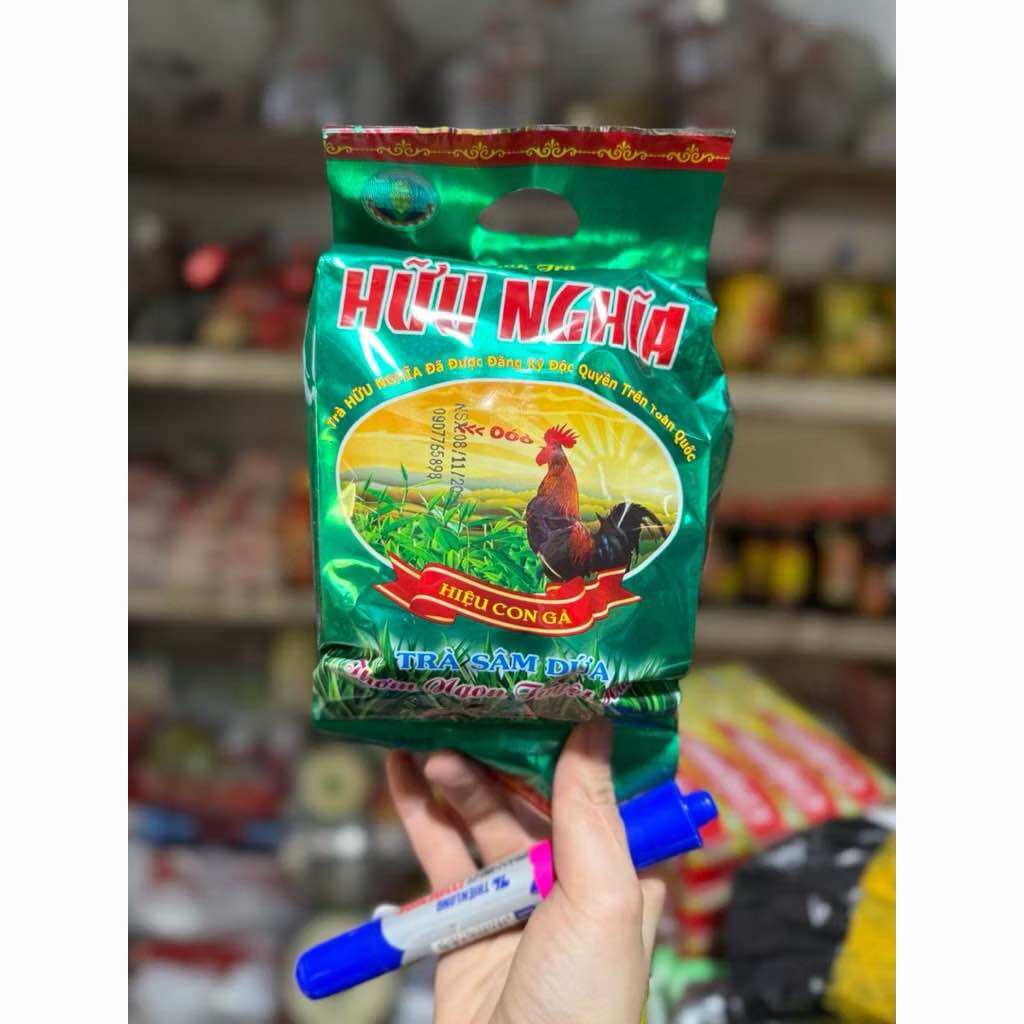 Trà hương lài, dứa hiệu con gà Hữu Nghĩa 100g