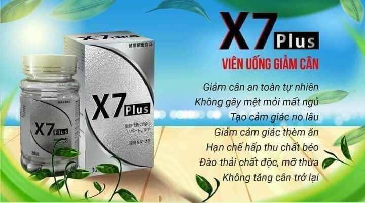 Giảm Cân X7 PLUS Chính Hãng