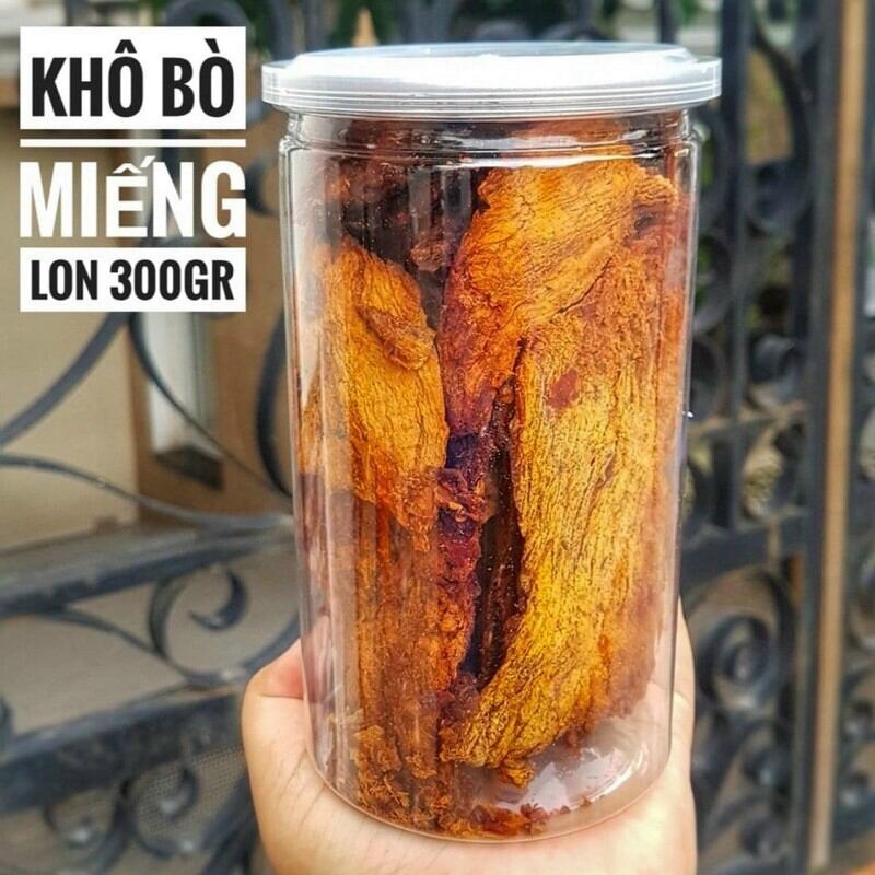 Khô bò miếng lớn ngon như hình 300 gram