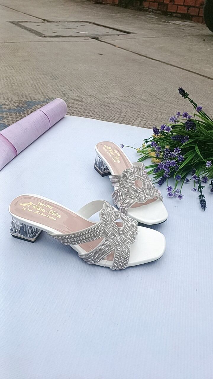 guốc cao gót trung niên size 33 đến 45