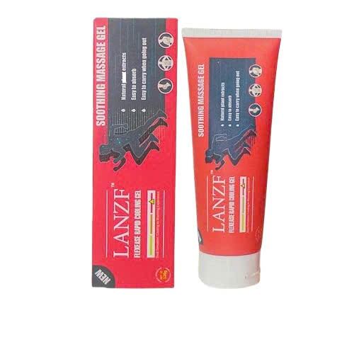 Tiết kiệm -Lanzf gel làm mát khớp màu đỏ, 120g, giảm đau thắt lưng cổ khớp