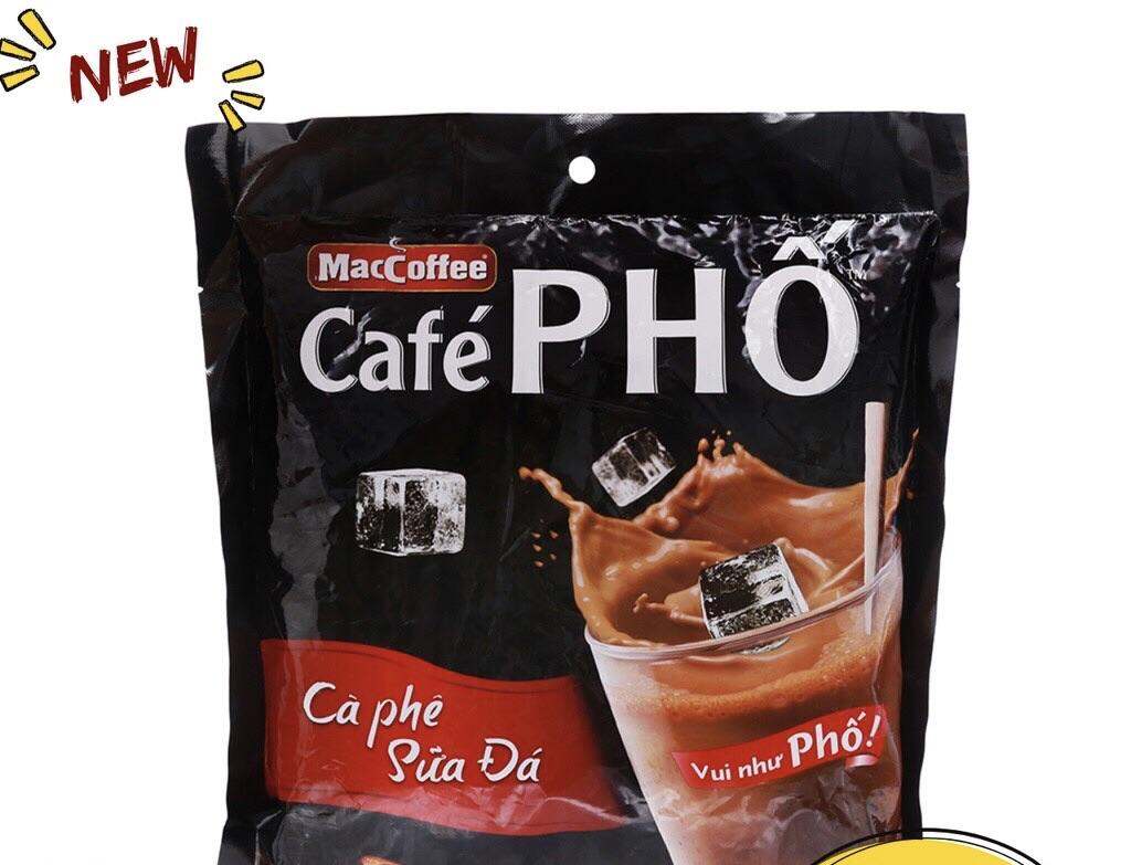Cà Phê Phố - CÀ PHÊ SỮA ĐÁ  720 gram ( 30 gói x 24 gr)