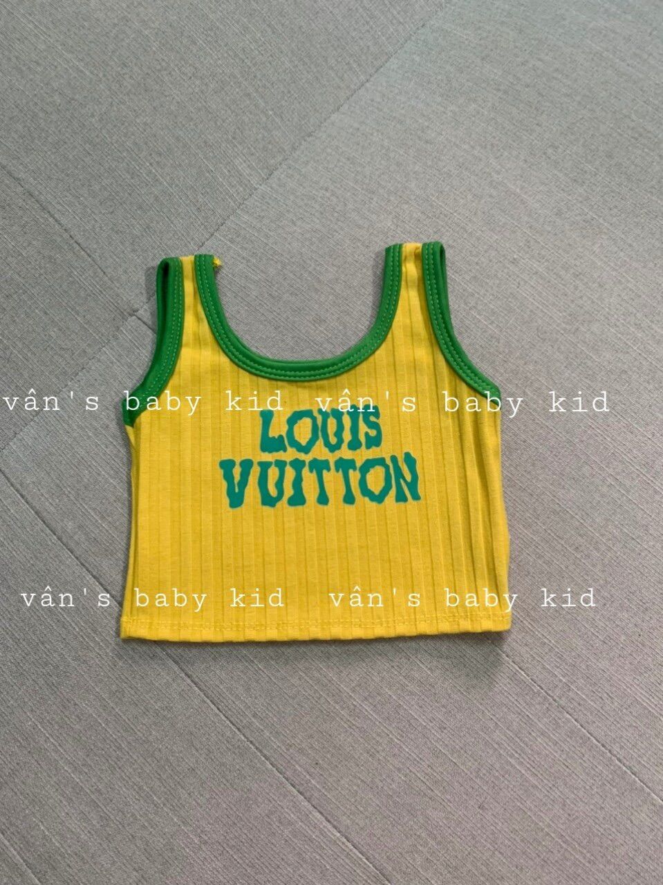 Áo thun croptop ba lỗ bé gái ( hàng có sẵn )