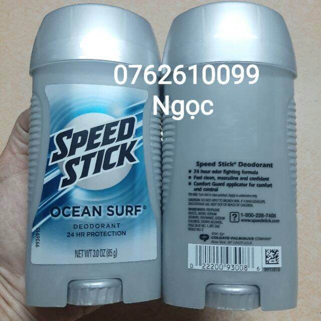 Lăn khử mùi SPEED STICK OCEAN SUTF ( 85g ) - Hàng Mỹ nhập khẩu