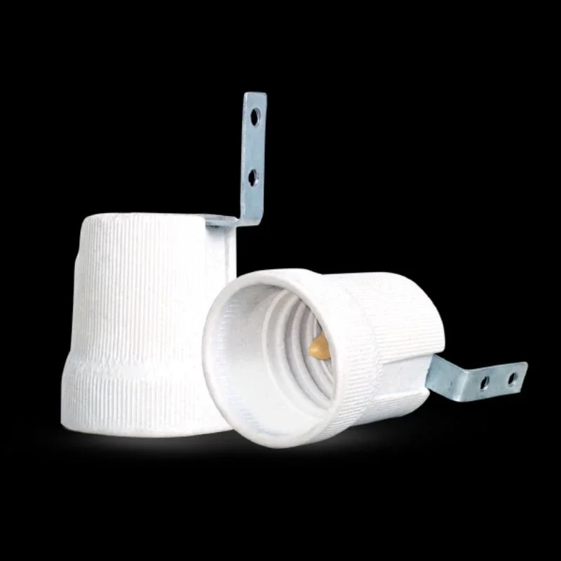 Đuôi đèn sứ chiu nhiệt, chịu mưa E27 Sopoka