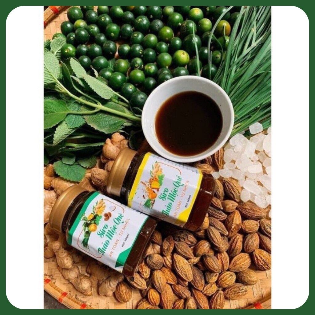 Siro Ho Quất Húng Chanh- Đường Phèn