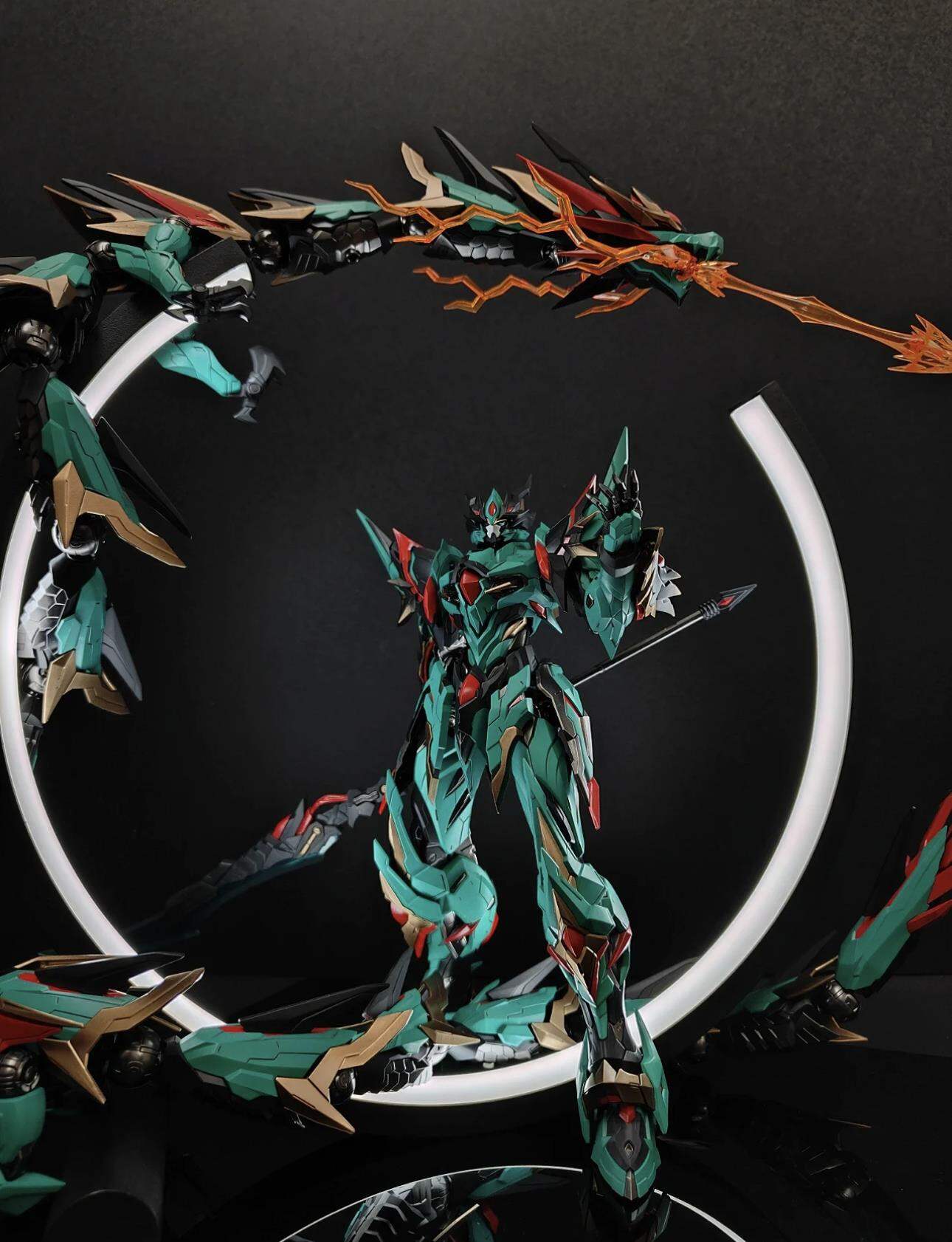 MG Assembly Model Transforming Motion Core Assault Free Mechanism Toy Figure Blind Box Dragon Ball Anime Robot Building Kit