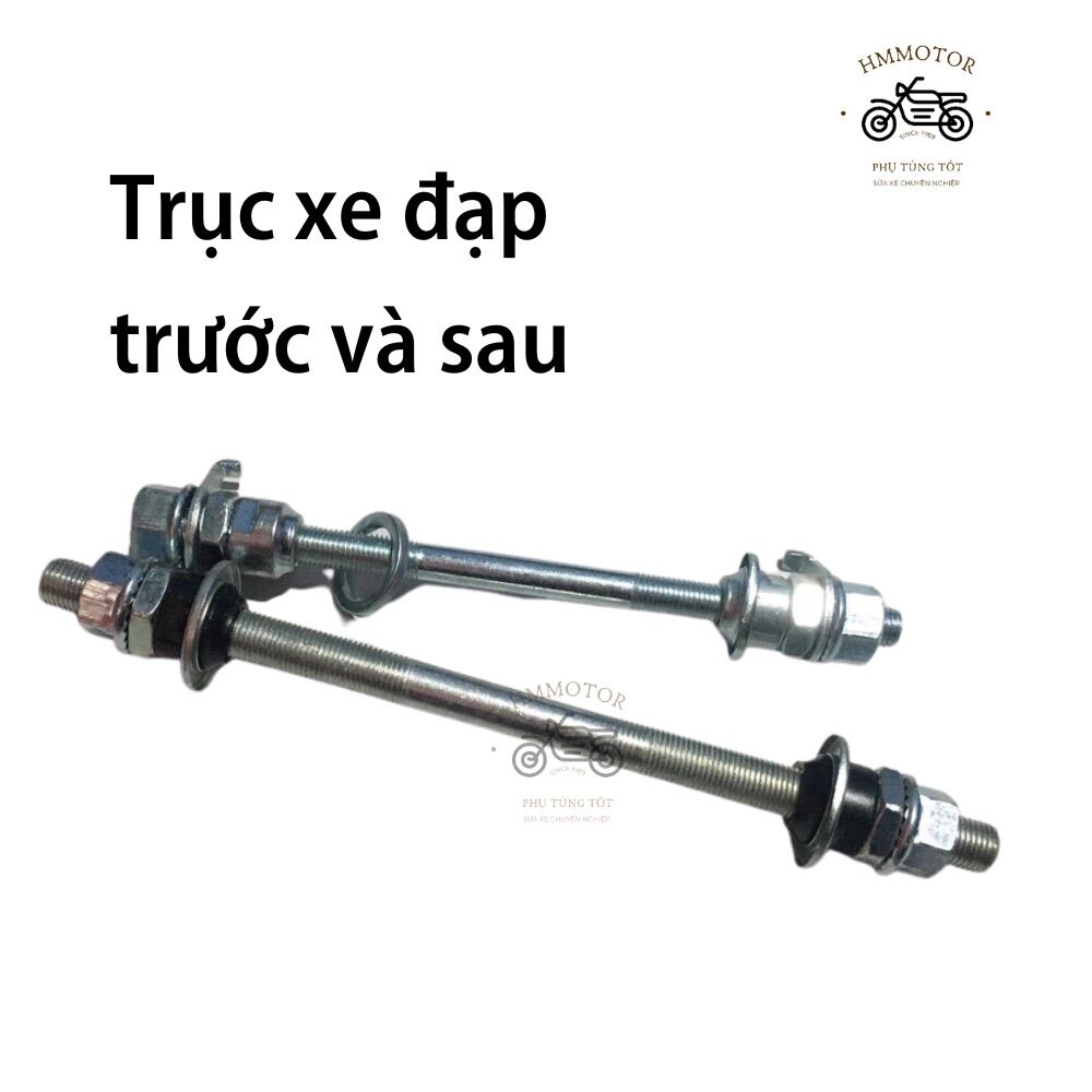 Trục xe đạp trước sau