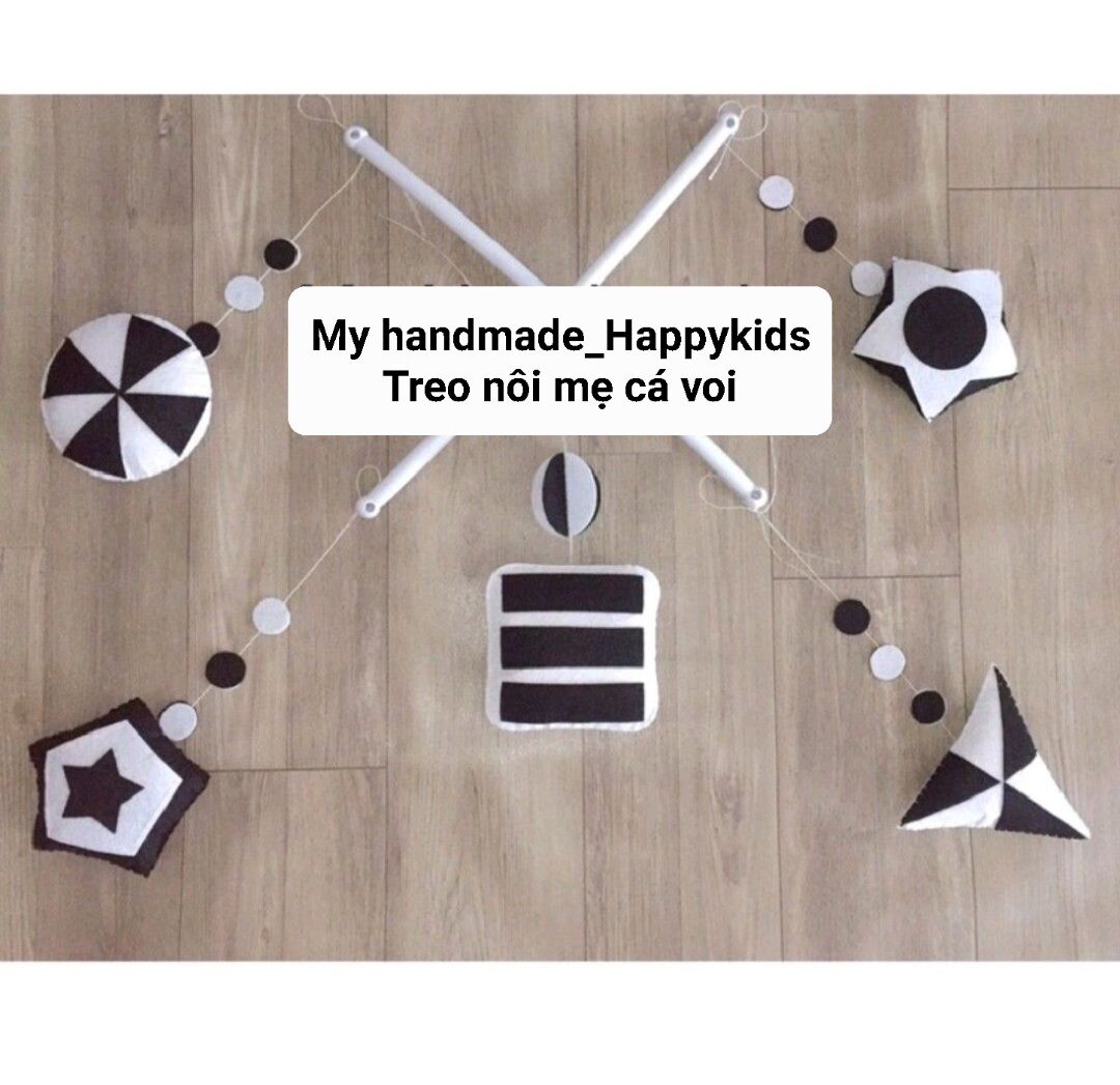 [HCM]Treo nôi kích thích thị giác cho bé từ 0-3m kèm khung X
