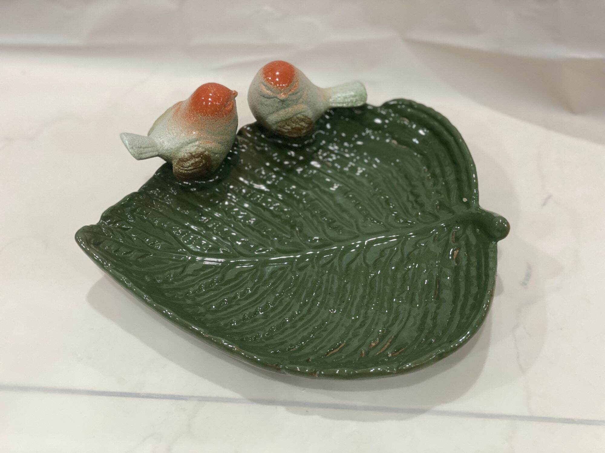 Bird and Leaf Shaped Plate Tray