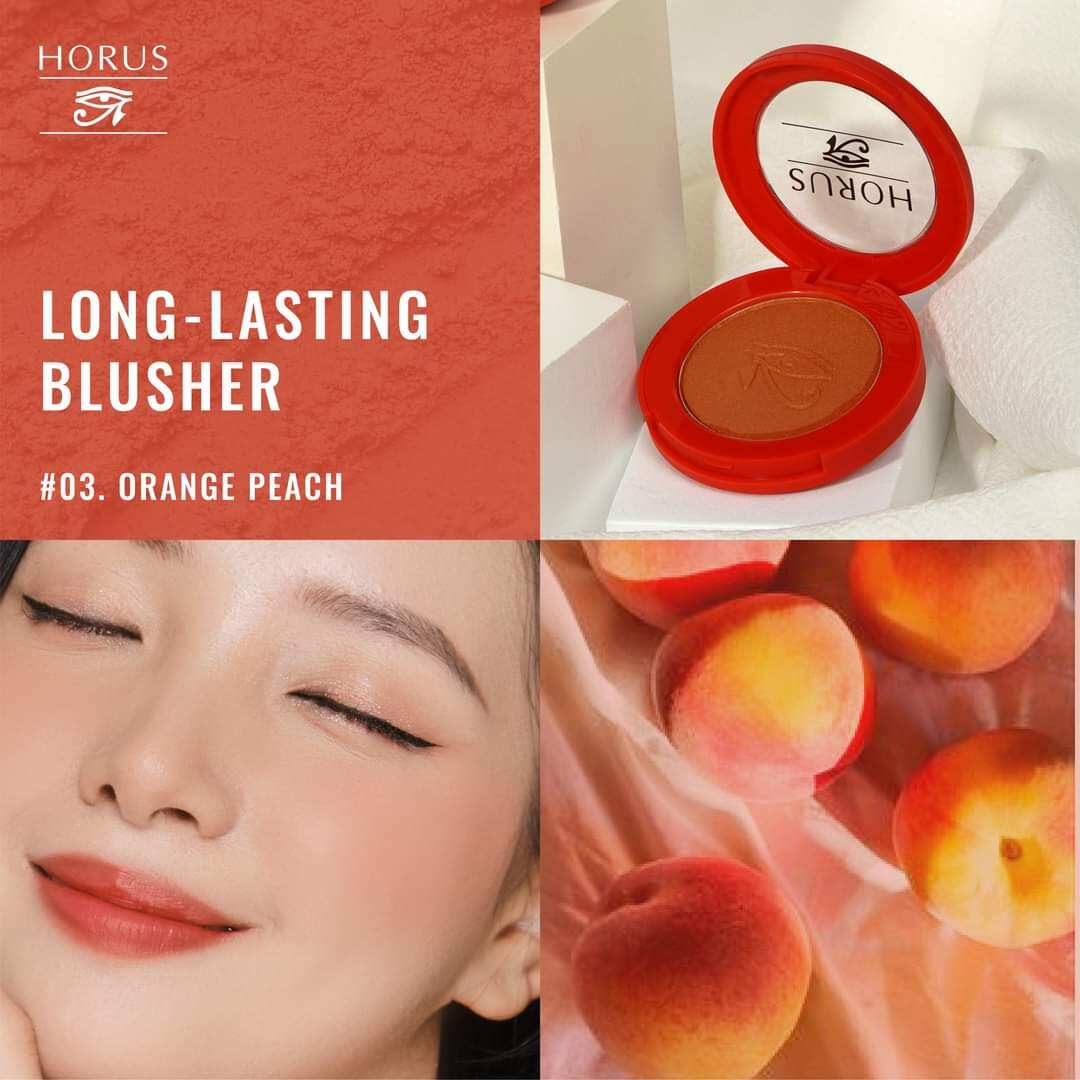 Má hồng Horus Long-Lasting Blusher 4g