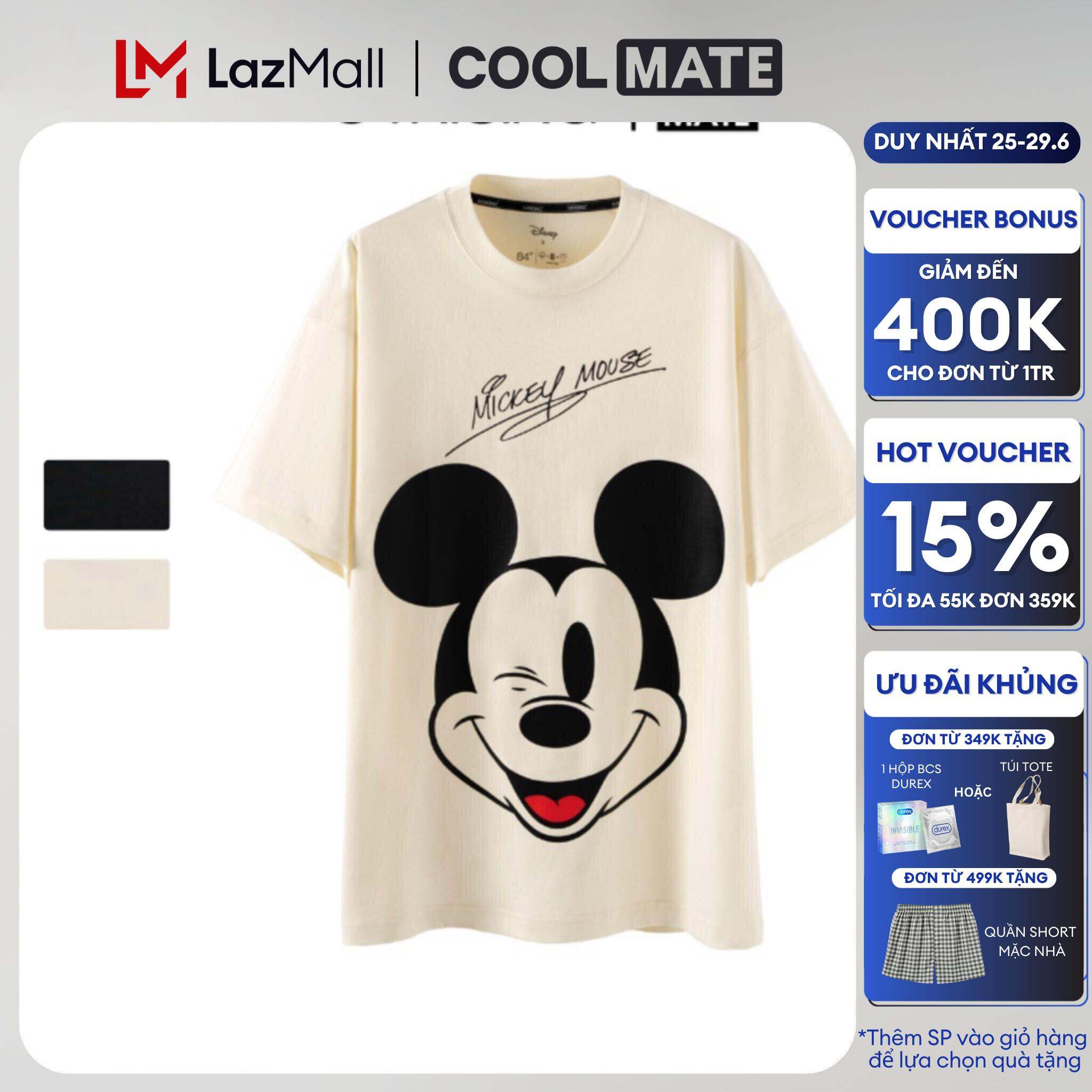 [CHỈ 25-29.6 TẶNG QUÀ ĐƠN 349K]Áo thun oversize 84RISING Chuột Mickey Disney - Thương hiệu 84RISING