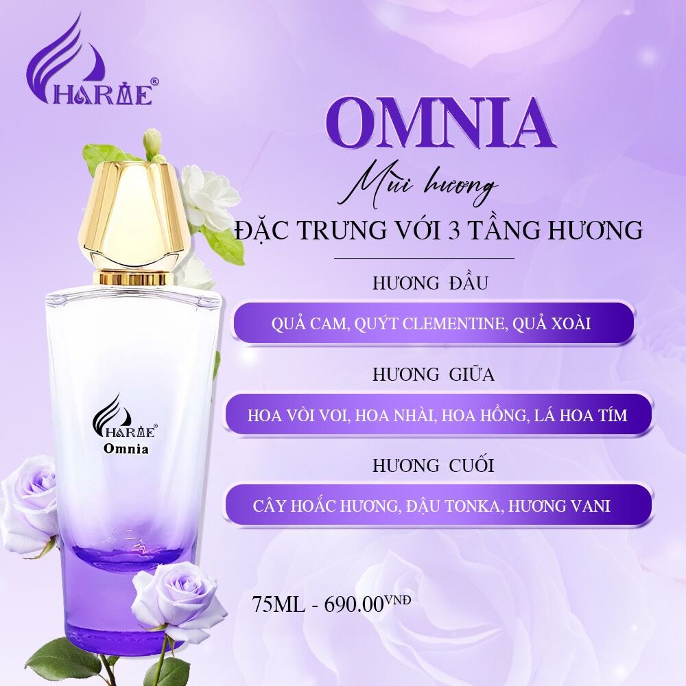 Nước hoa omnia 75ml