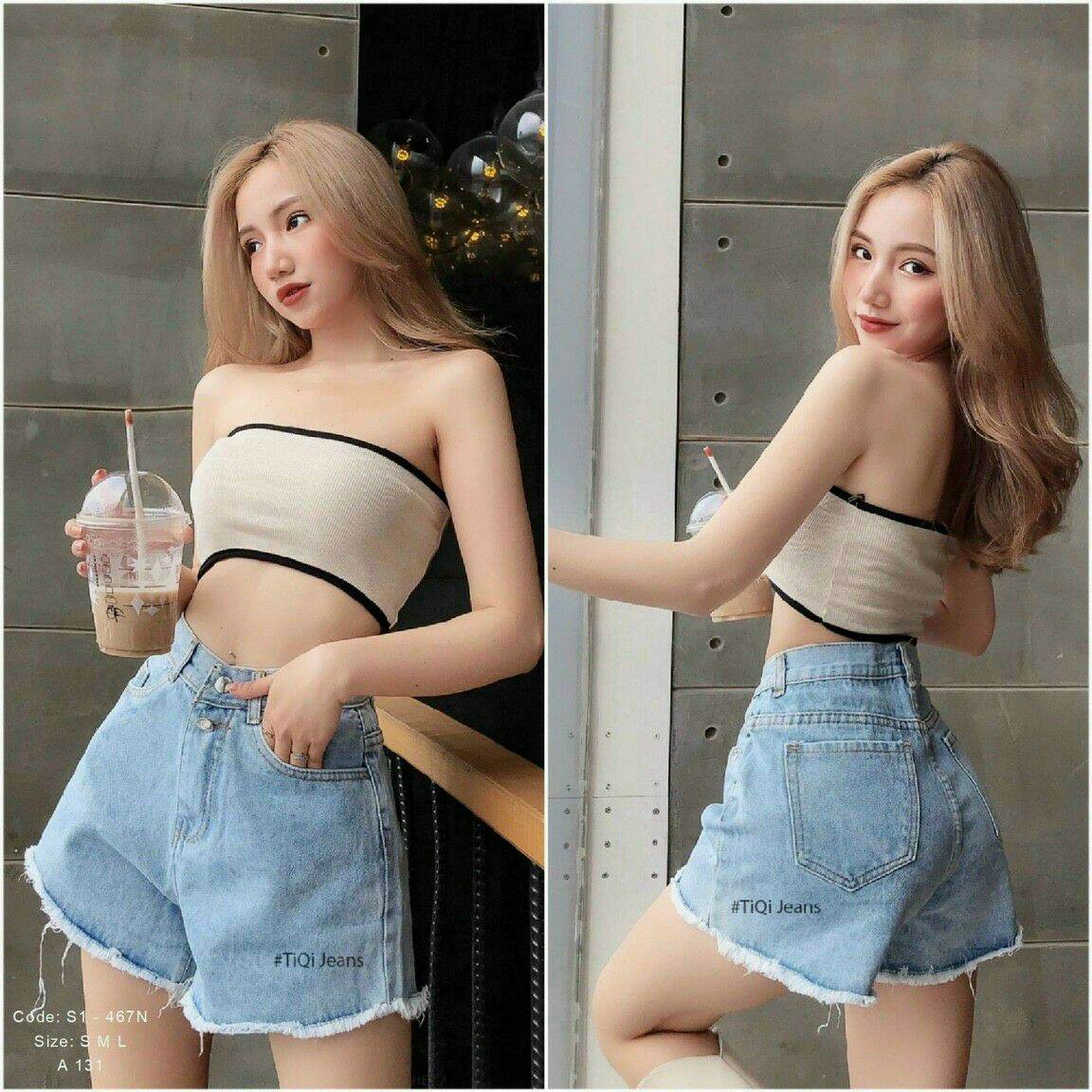 [HCM]ÁO CROPTOP ĐÔI KÈM LÓT