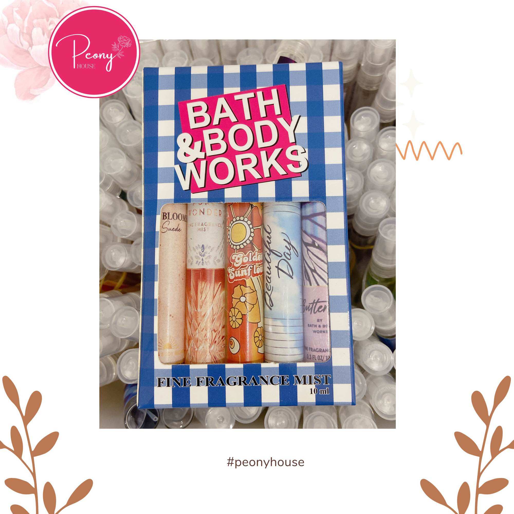 SET BODY MIST BATH & BODY WORKS 5 CHAI / 10 CHAI – QUÀ TẶNG XINH XẮN, THƠM CẢ NGÀY
