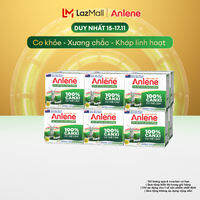 [Voucher giảm đến 16%][FREESHIP 0Đ TOÀN QUỐC] Thùng 48 Hộp Sữa Nước Anlene Hương Vani Đậm Đặc Ít Béo 125Ml