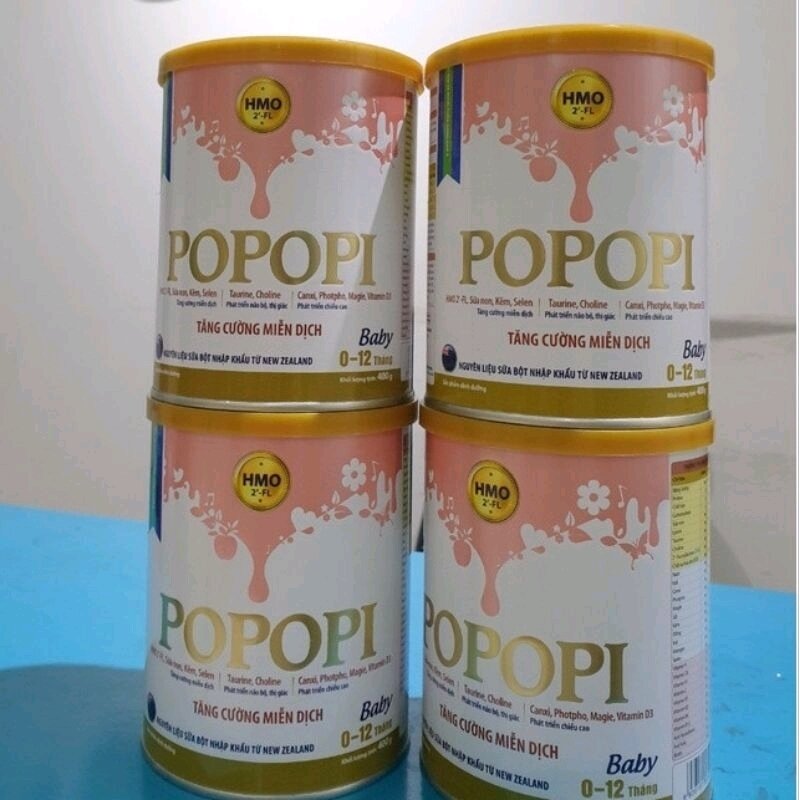 Sữa bột POPOPI BABY cho bé 0-12 tháng tuổi