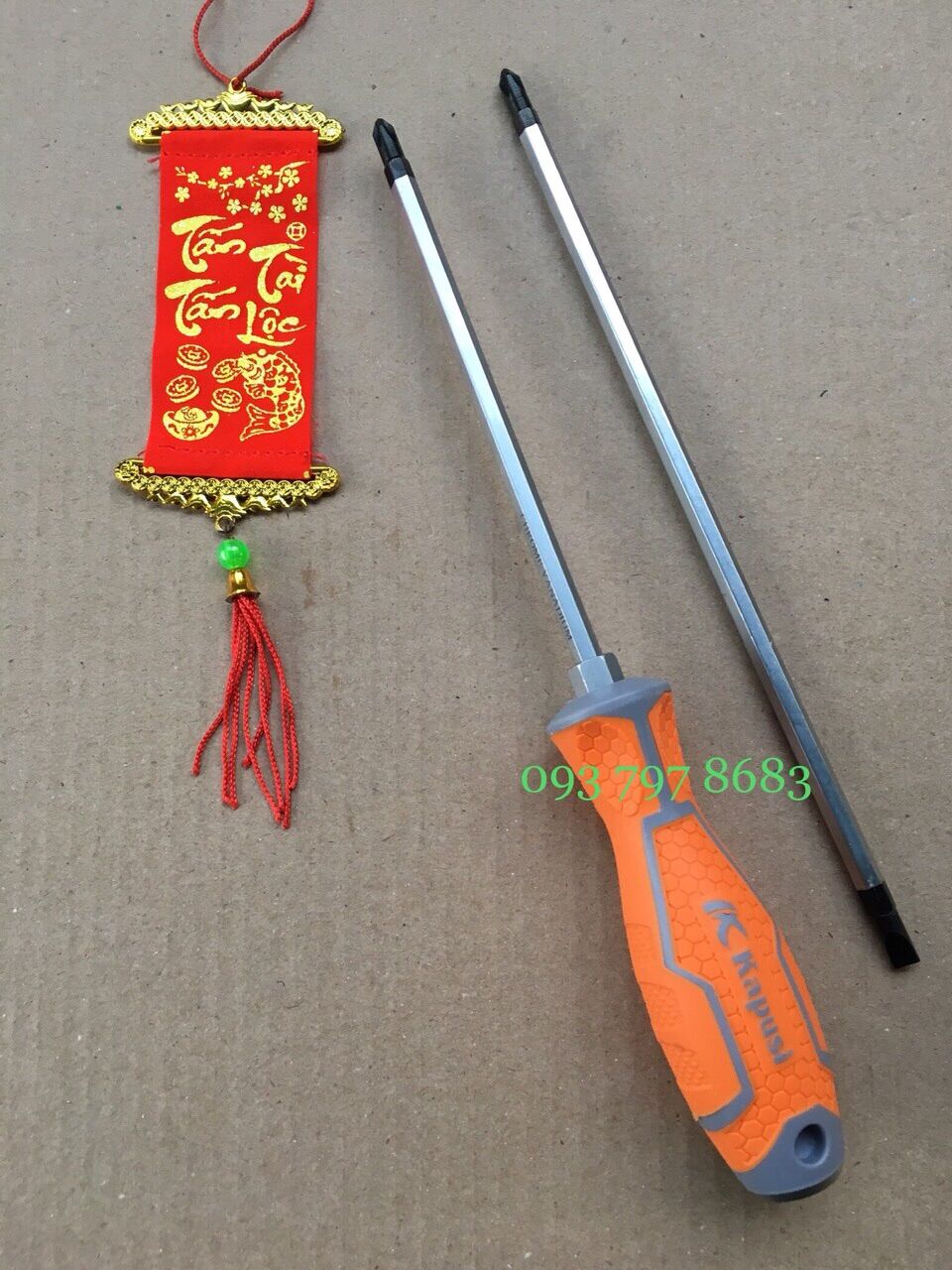 Tuốc nơ vít - tô vít đóng 2 đầu 6 inch kapusi cao cấp