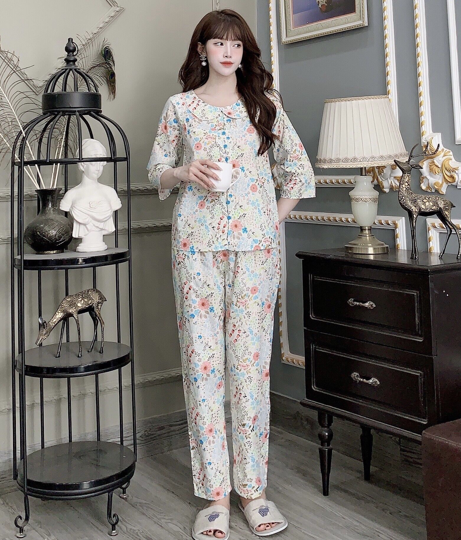 Quần áo nữ, đồ nữ, đồ bộ mặc nhà chất kate