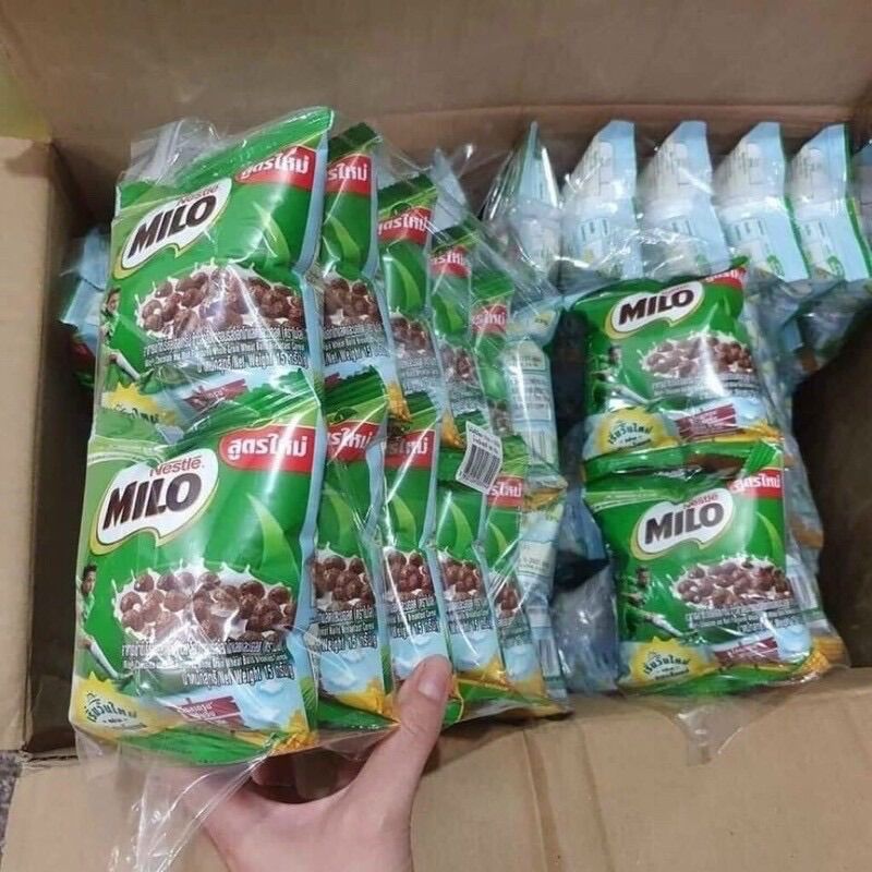 Bịch 12 gói bim bim ngũ cốc milo thái lan