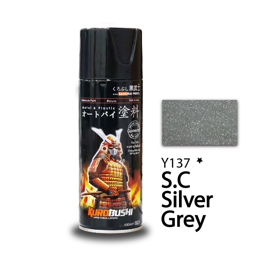 SƠN SAMURAI MÀU XÁM BẠC SƠN LỐC MÁY Y137*