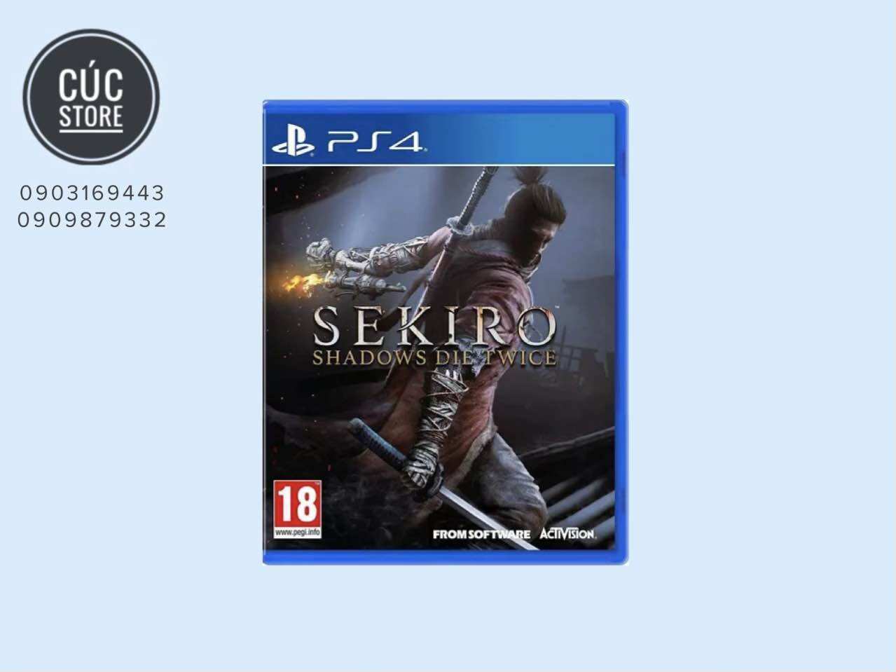 PS4 disc: sekiro