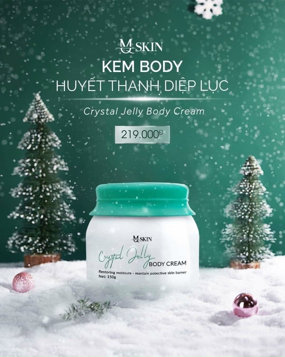 Kem body huyết thanh diệp lục mq skin