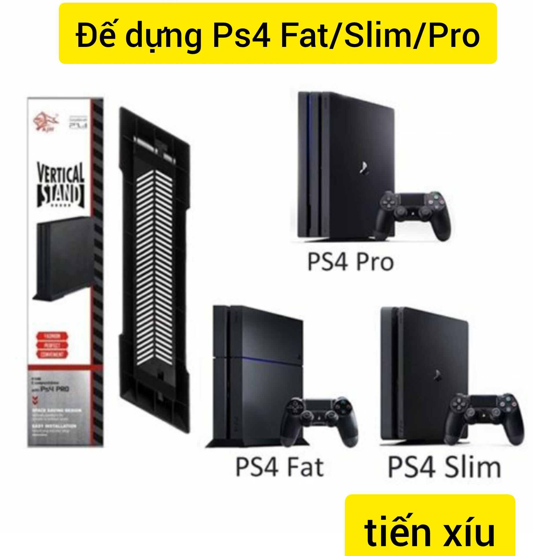Đế dựng máy PS4 Fat ps4 slim Ps4 Pro giá đỡ Ps4 chân đế dựng ps4 utral slìmit siêu mỏng