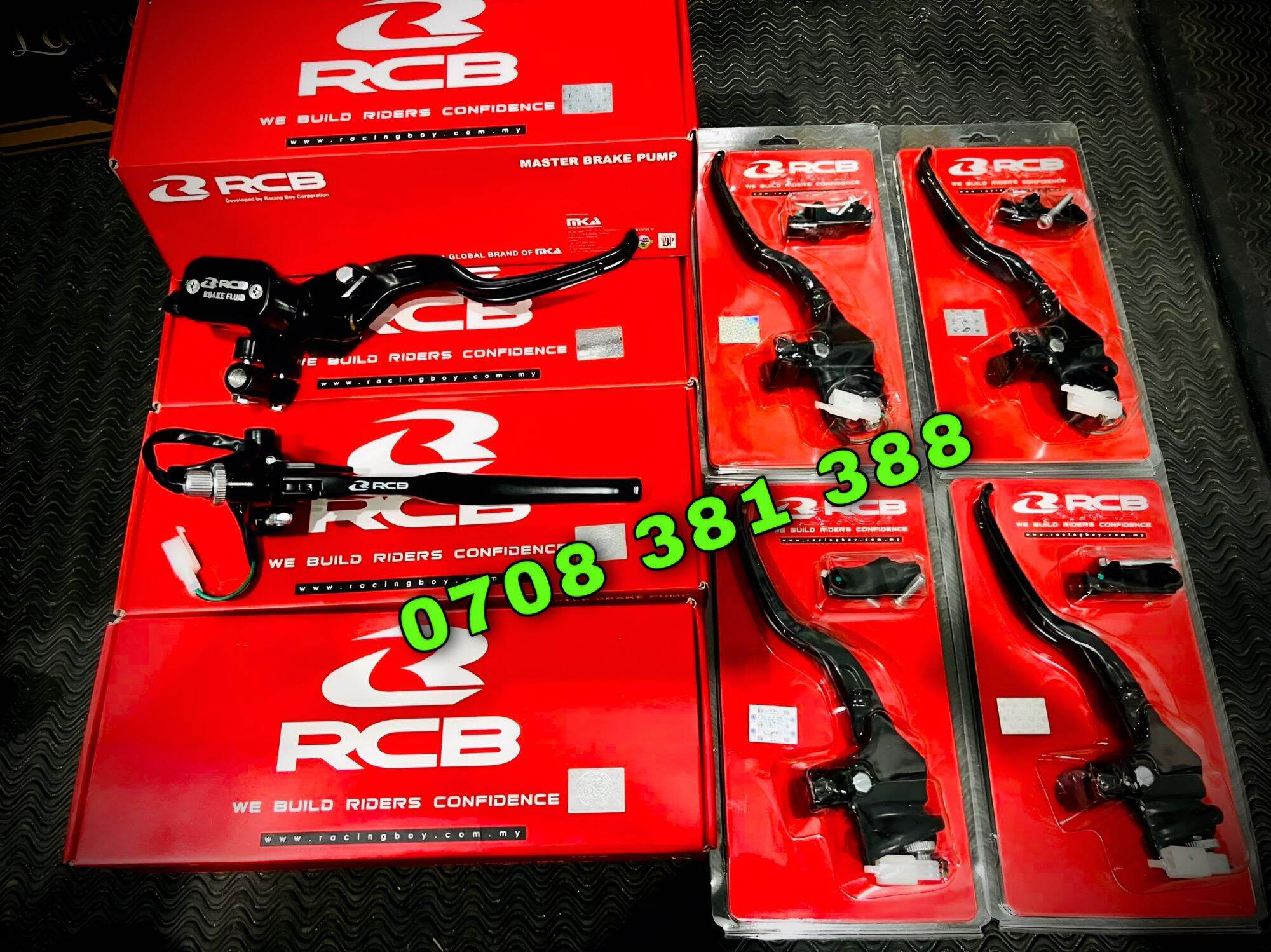 Tay côn rcb cho xe côn và xe tay ga ex,winner,vario,ab,sonic, - 1 cùm