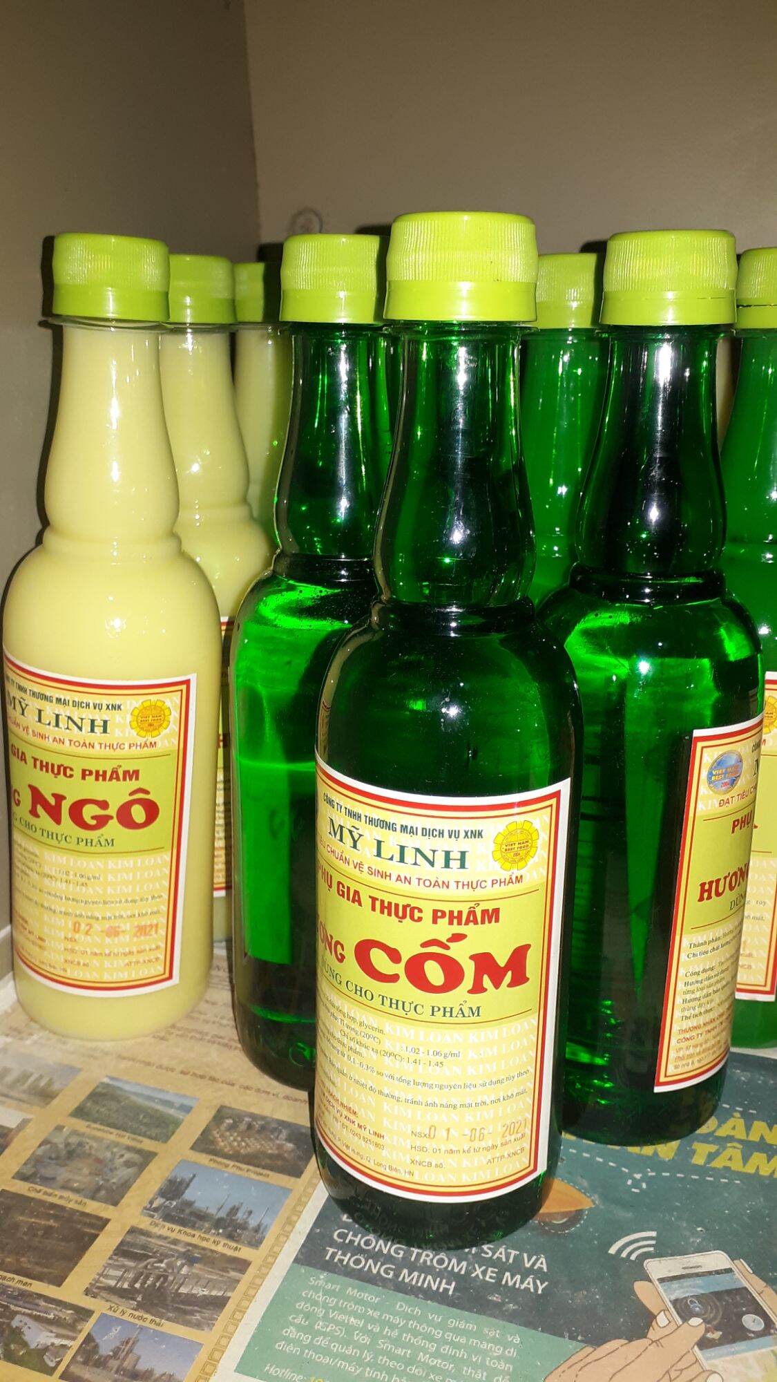 Tinh dầu - phụ gia thực phẩm - trộn mồi câu cá