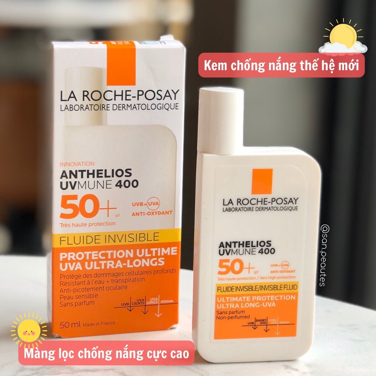 [HCM][KHÔNG MÙI] Kem chống nắng Shaka La Roche Posay Anthelios XL PROTECT SPF 50