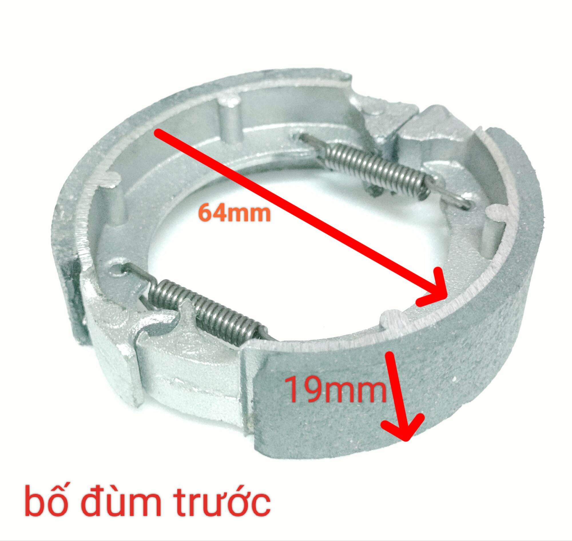 BỐ THẮNG ĐÙM TRƯỚC XE ĐẠP ĐIỆN ASAMA