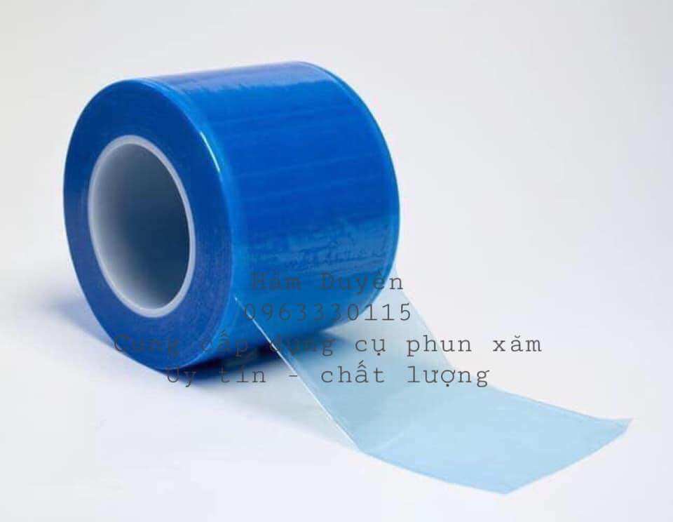 Cuộn băng dán xanh nilon