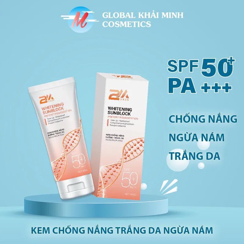 kem chống nắng ngừa nám 60ml
