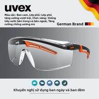 uvex | Kính Bảo Hộ Chống Gió Bụi Mờ