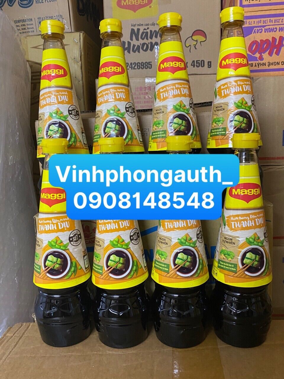 Nước tương Maggi thanh dịu 700ml